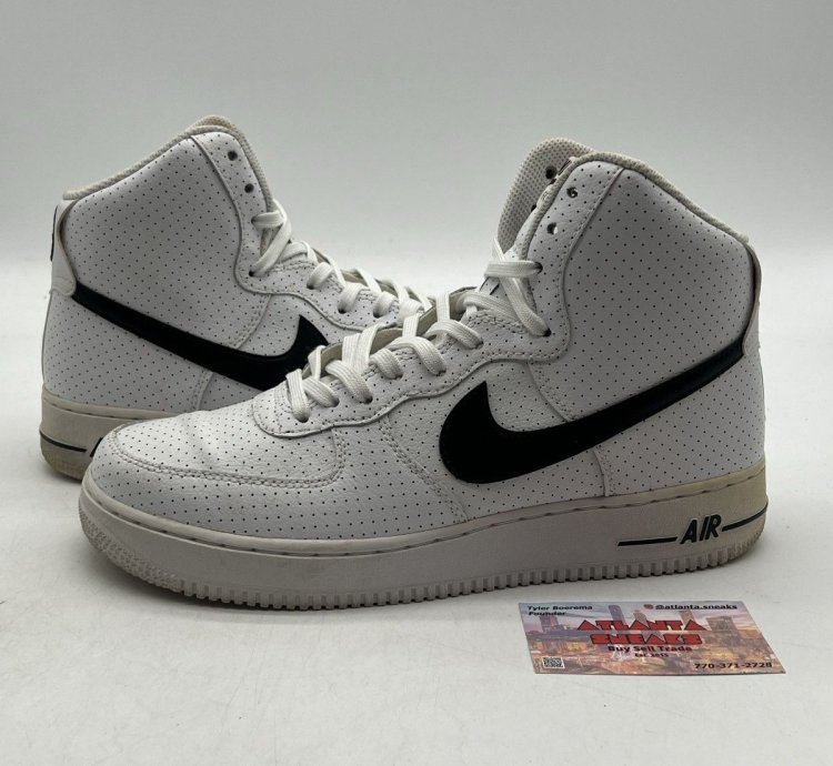 Air Force 1 High Perforated White