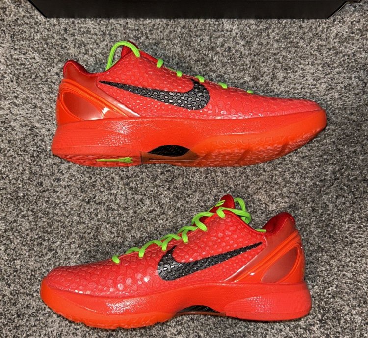 Zoom Kobe 6 Protro Reverse Grinch