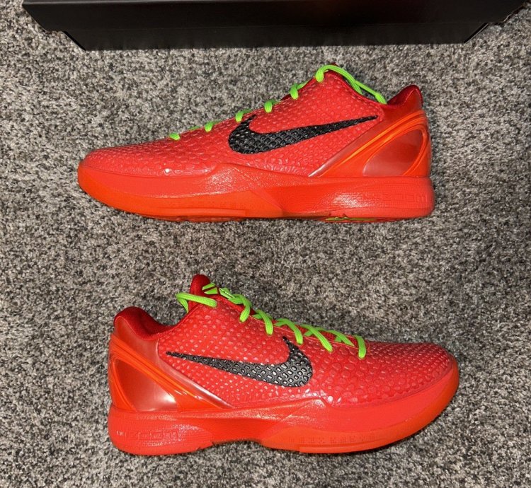 Zoom Kobe 6 Protro Reverse Grinch
