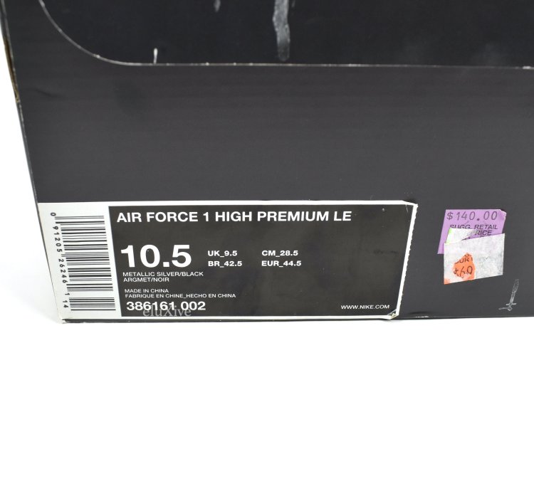 Air Force 1 High Premium Dallas All Star 3m Silver Ds 2008