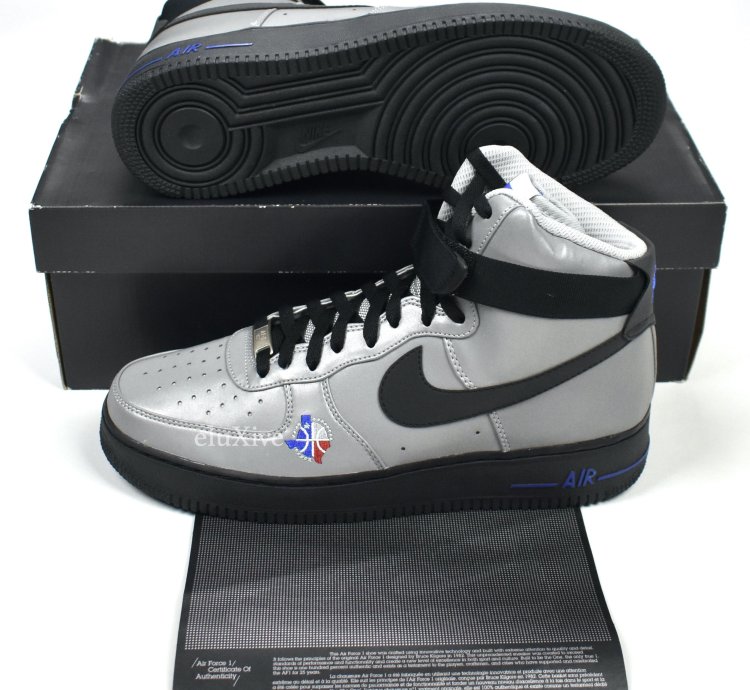 Air Force 1 High Premium Dallas All Star 3m Silver Ds 2008