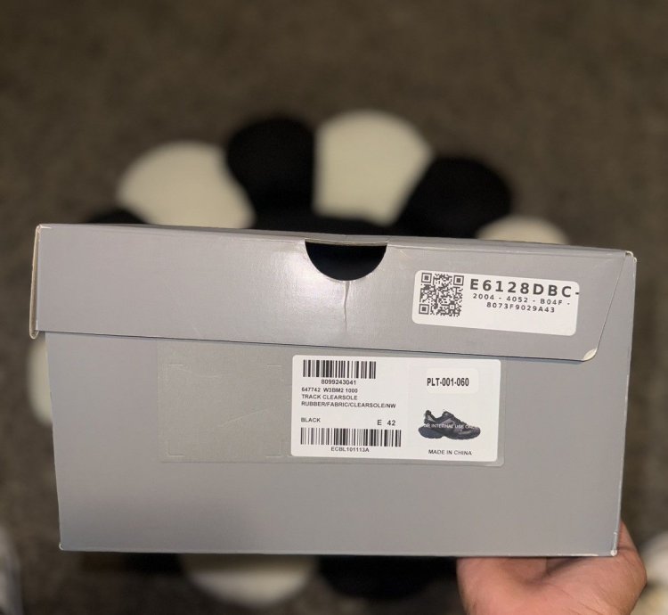 Balenciaga Track Runners Clear Sole