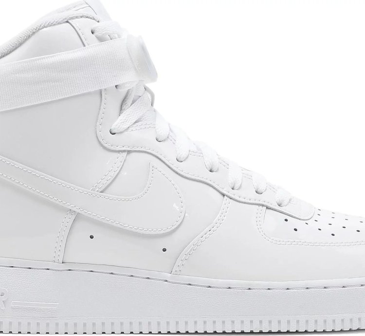 Air Force 1 High Qs Sheed Triple White