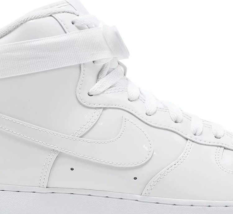 Air Force 1 High Qs Sheed Triple White