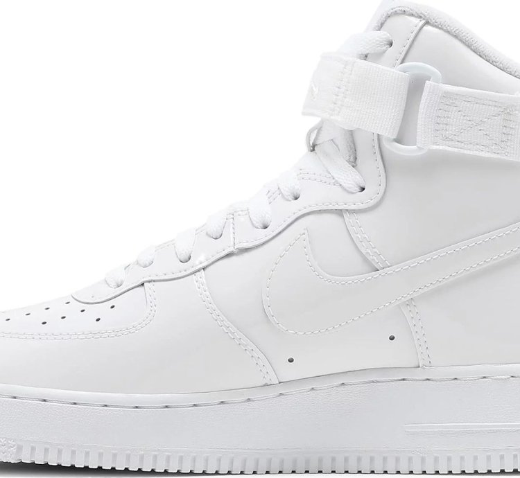 Air Force 1 High Qs Sheed Triple White