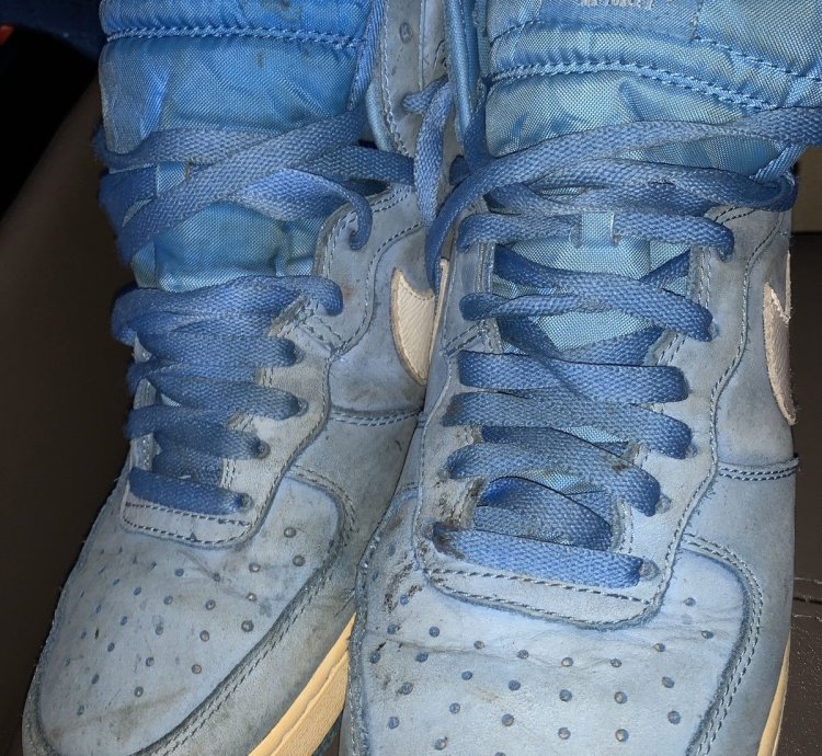 Air Force 1 High Retro Qs University Blue 2015