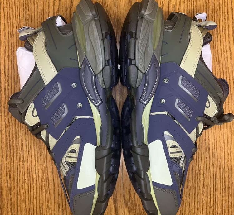 Balenciaga Track Sneaker green Navy