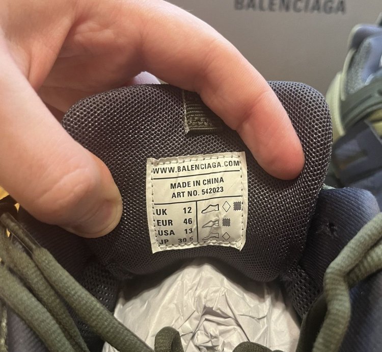 Balenciaga Track Sneaker green Navy