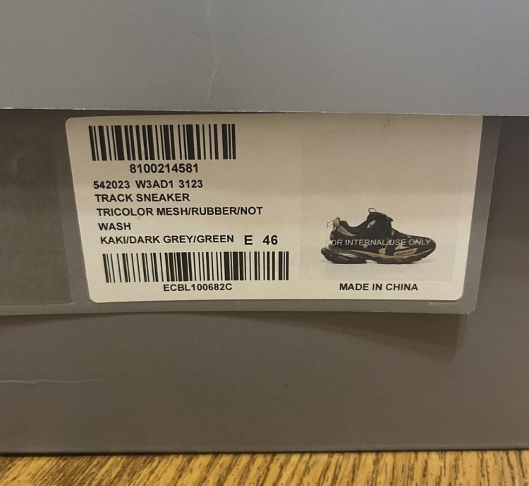 Balenciaga Track Sneaker green Navy