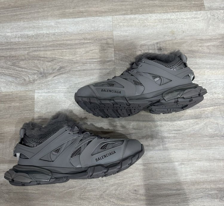 Balenciaga Track Sneaker Fake Fur