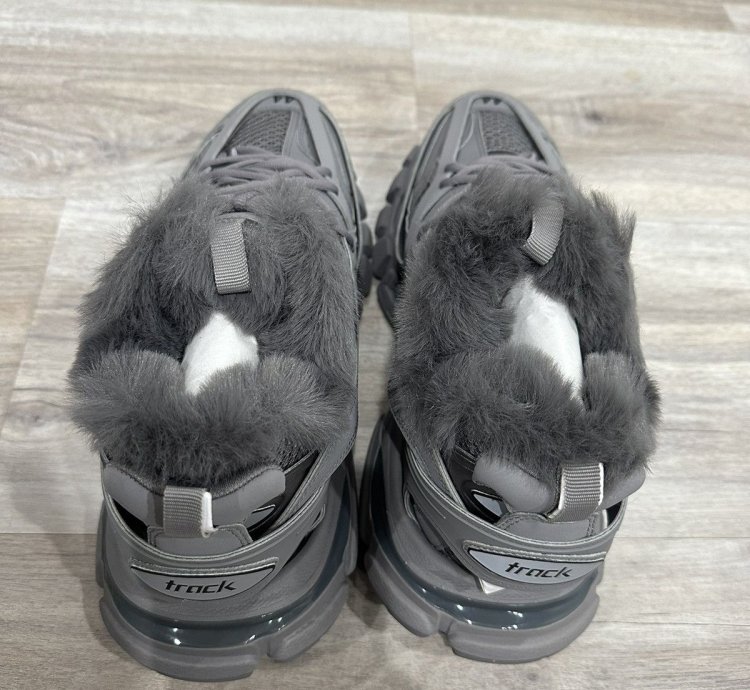 Balenciaga Track Sneaker Fake Fur