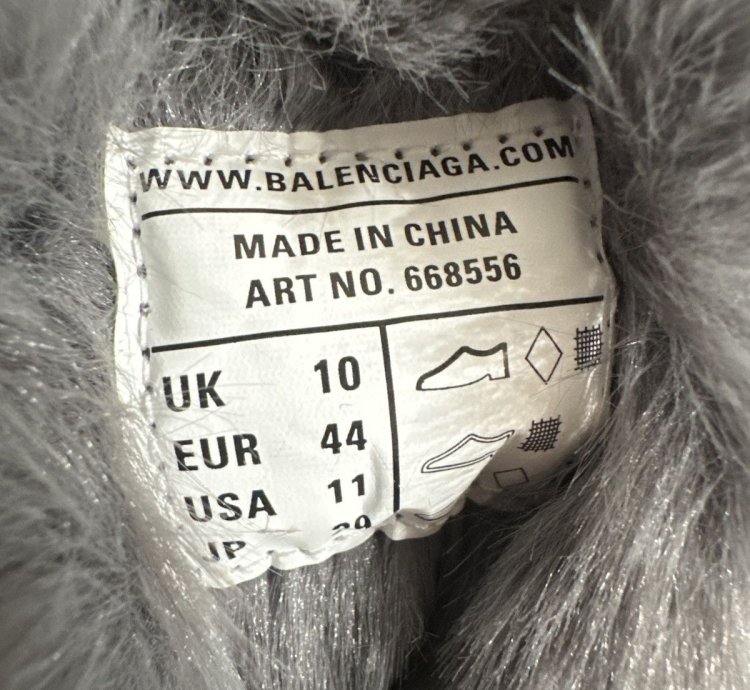 Balenciaga Track Sneaker Fake Fur