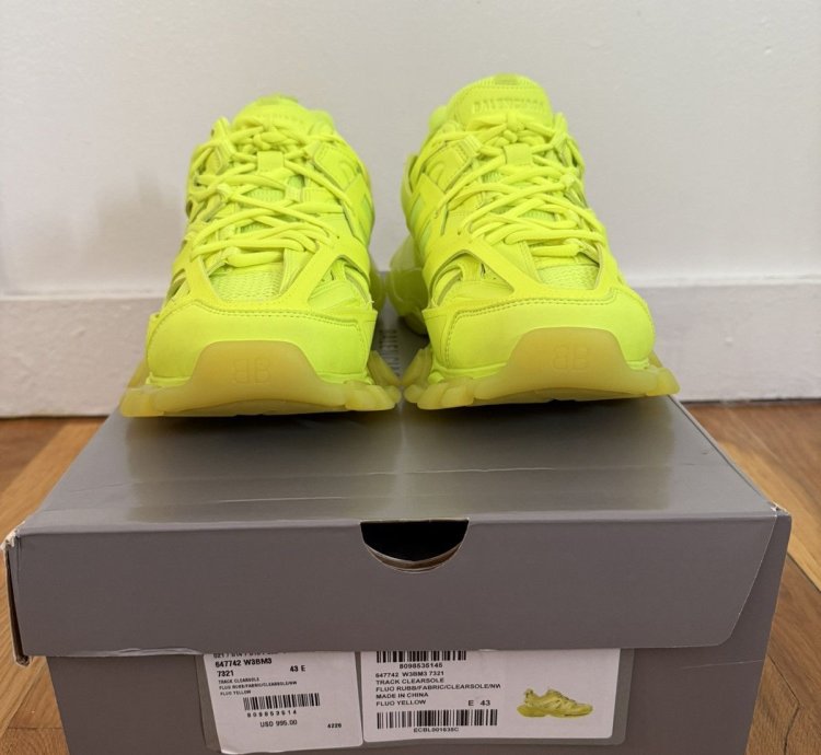 Balenciaga Track Sneaker Fluo Yellow