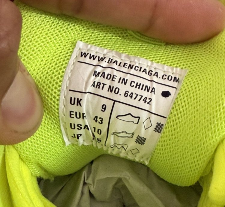 Balenciaga Track Sneaker Fluo Yellow