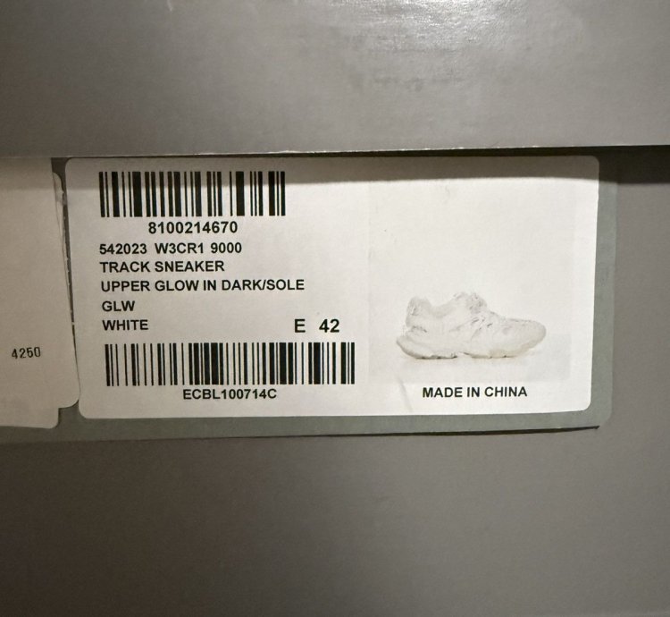 Balenciaga Track Sneaker Glow In The Dark 42
