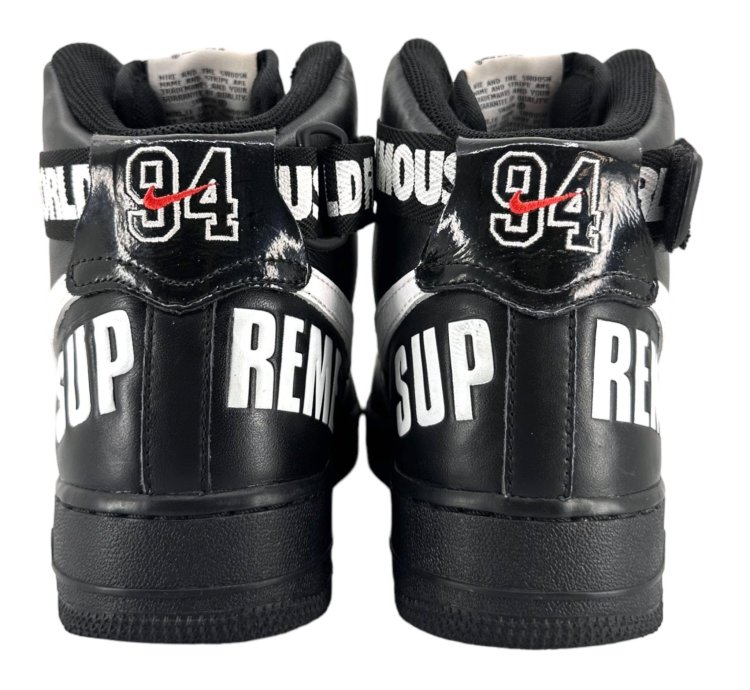 Air Force 1 High Supreme World Famous Black