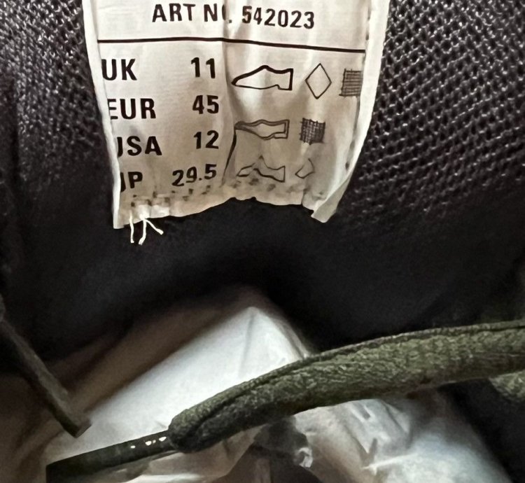 Balenciaga Track Sneaker Khaki Dark Grey Green Size 12 45
