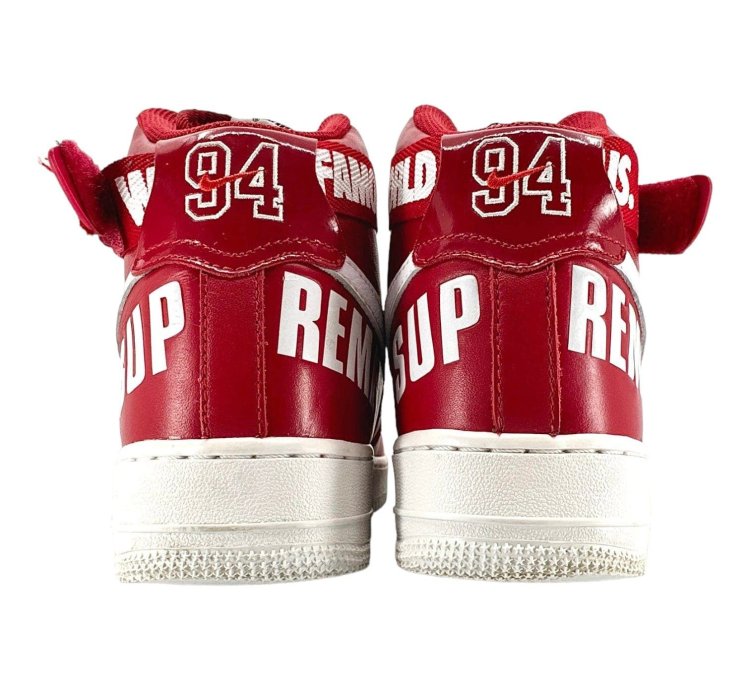 Air Force 1 High Supreme World Famous Red