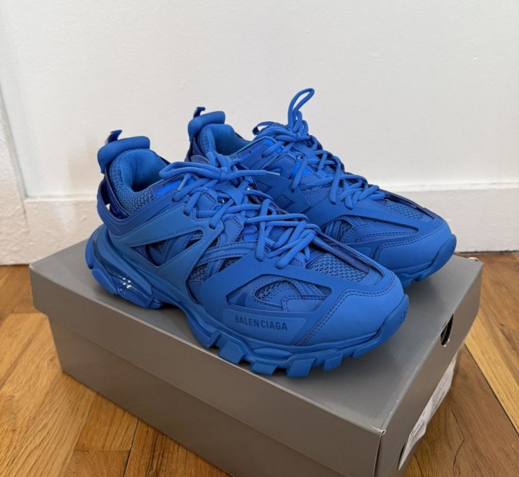 Balenciaga Track Sneaker Screen Blue