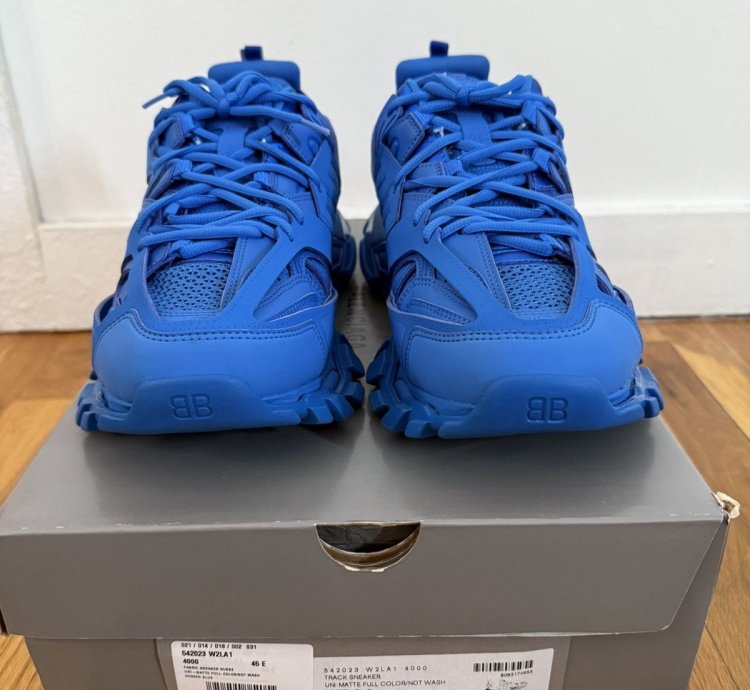 Balenciaga Track Sneaker Screen Blue