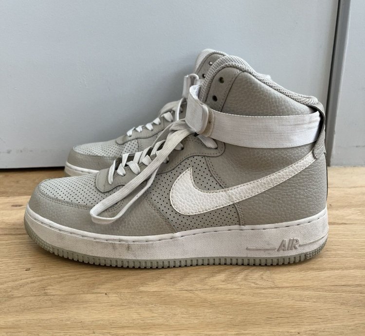 Air Force 1 High Top Grey White