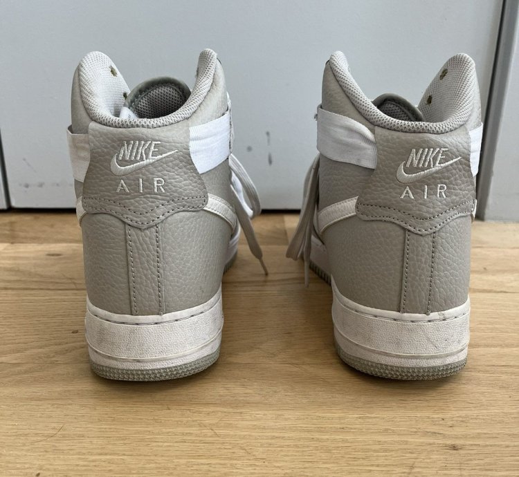 Air Force 1 High Top Grey White