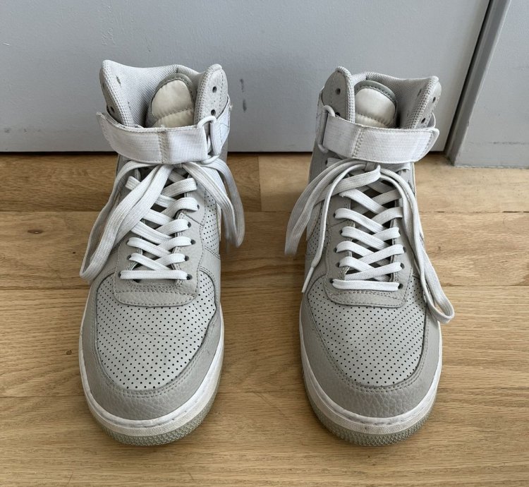 Air Force 1 High Top Grey White