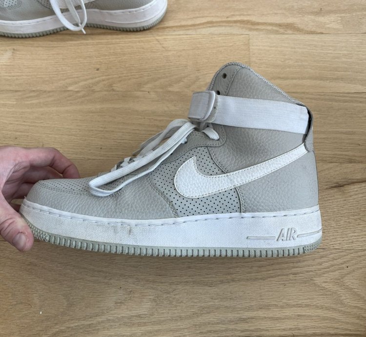 Air Force 1 High Top Grey White