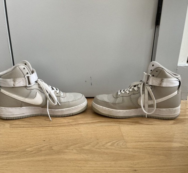 Air Force 1 High Top Grey White