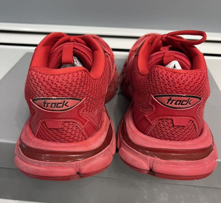 Balenciaga Track Trainer 3 Red Size 10 Us Eu 43