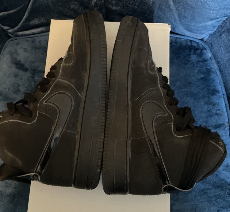 Air Force 1 High Triple Black Display Model
