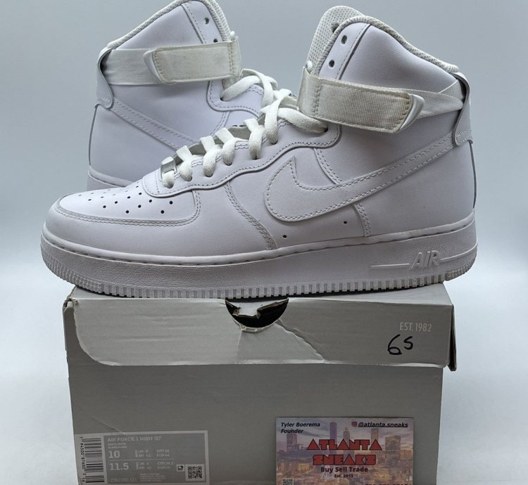 Air Force 1 High Triple White