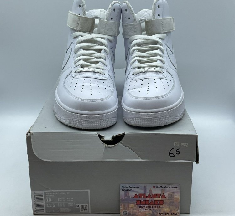 Air Force 1 High Triple White