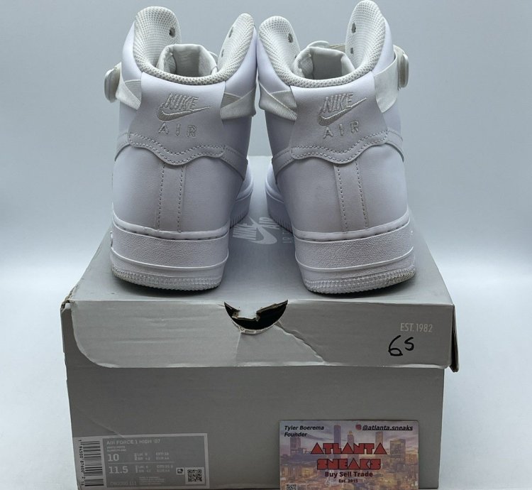 Air Force 1 High Triple White