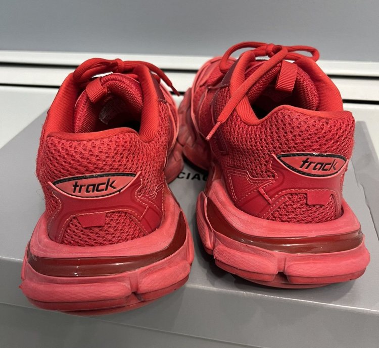 Balenciaga Track Trainer 3 Red Size 9 Us Eu 42