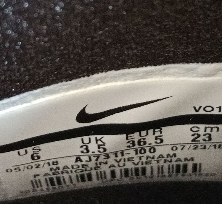 Air Force 1 High Utility Aj7311-100 Us6 White Off White