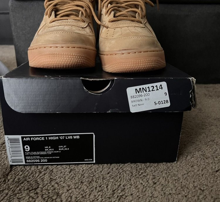 Air Force 1 High Wheat