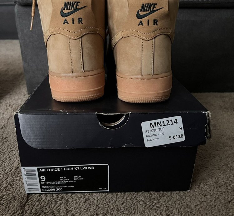 Air Force 1 High Wheat