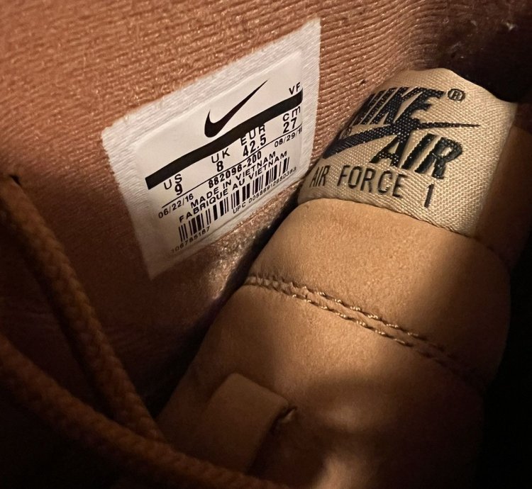 Air Force 1 High Wheat