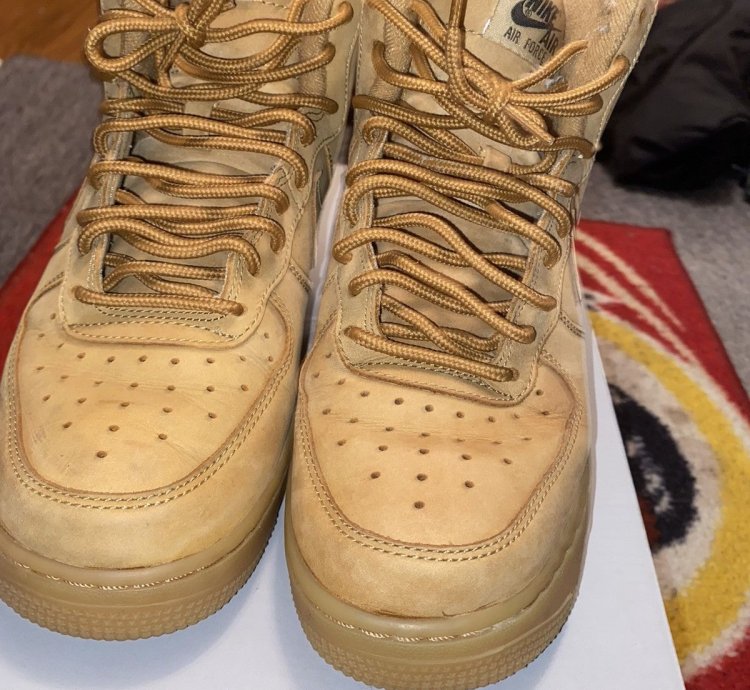 Air Force 1 High Wheat Flax 2015