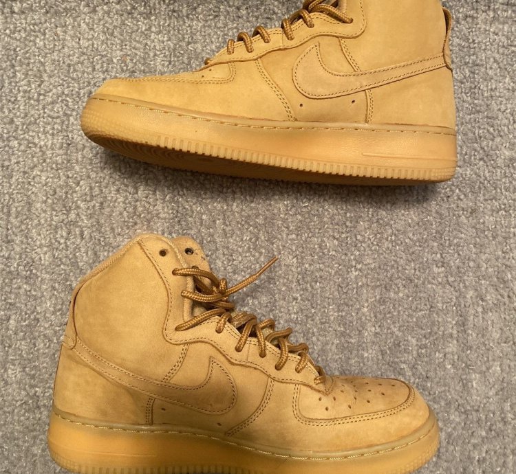 Air Force 1 High Wheat Flax 2015