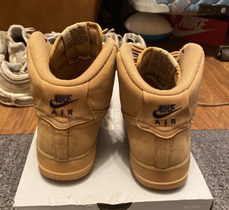 Air Force 1 High Wheat Flax 2015