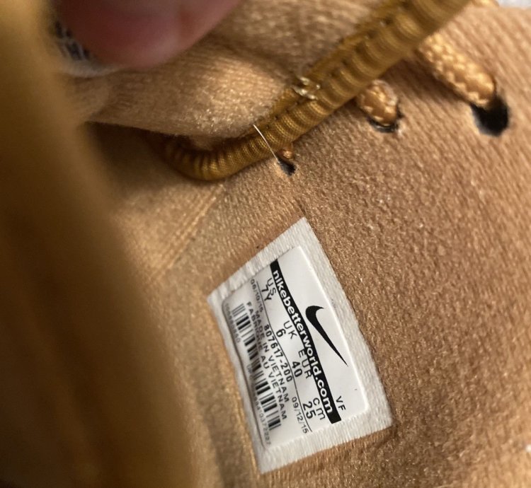 Air Force 1 High Wheat Flax 2015