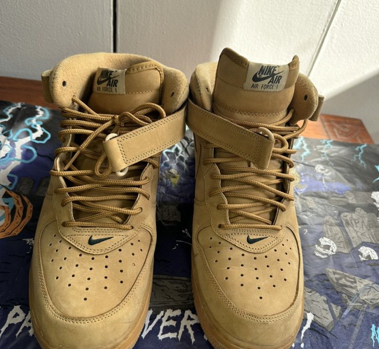 Air Force 1 High Wheat Timbo Beige