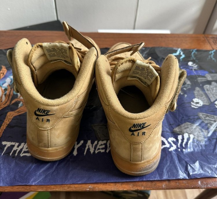 Air Force 1 High Wheat Timbo Beige