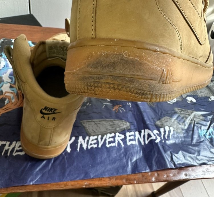 Air Force 1 High Wheat Timbo Beige