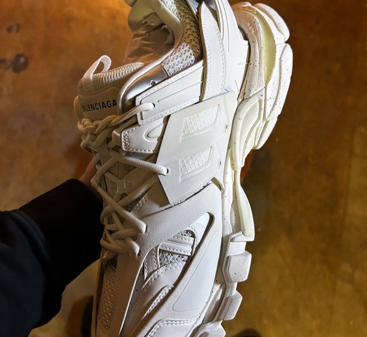 Balenciaga Track White Oreo Size 46 13us