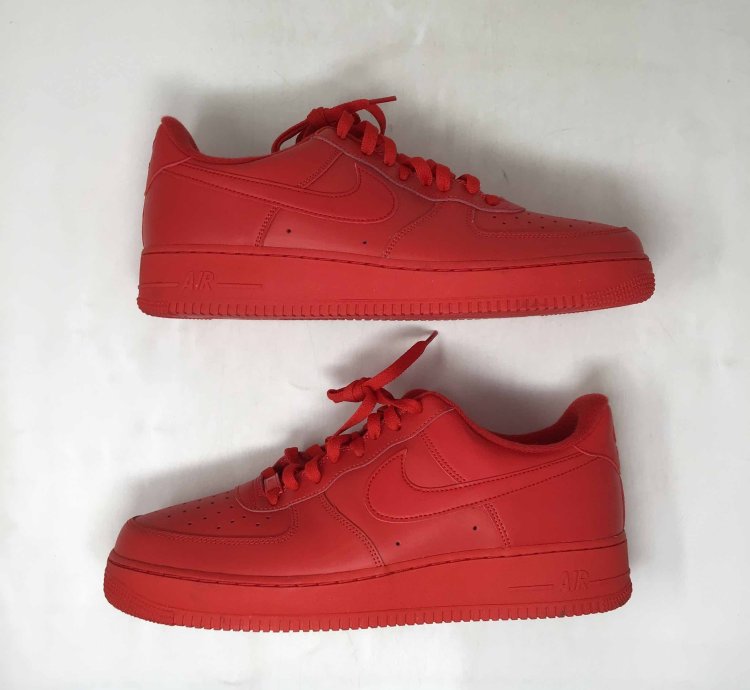 Air Force 1 Low 07 Lv8 1 Triple Red