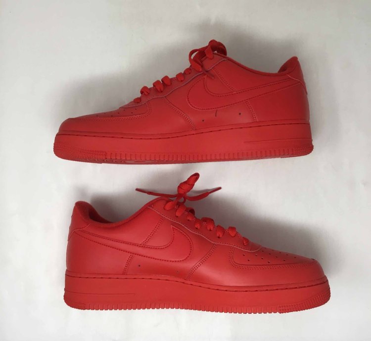 Air Force 1 Low 07 Lv8 1 Triple Red