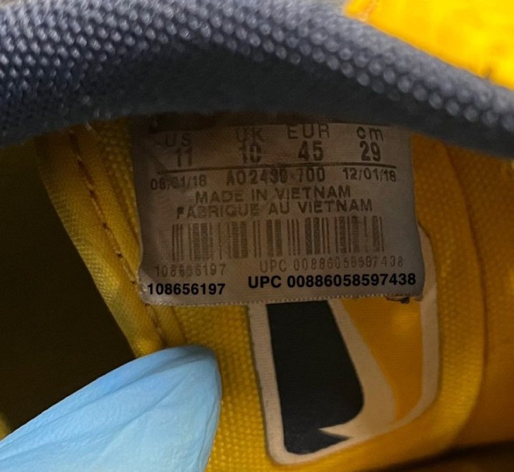 Air Force 1 Low 07 Lv8 Amarillo Obsidian